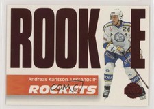 1994-95 Leaf Elit Set Sweden Rookie Rockets Andreas Karlsson #9