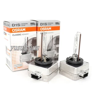 2x Osram D1S Xenarc OEM 4300K HID Xenon Headlight Bulb 66140 35W DOT Germany - Picture 1 of 5