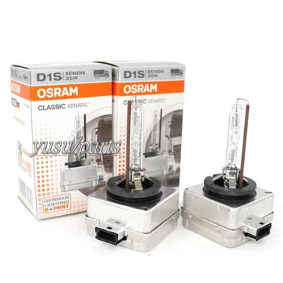2x Osram D1S Xenarc OEM 4300K HID Xenon Headlight Bulb 66140 35W DOT Germany - Image 1 of 4