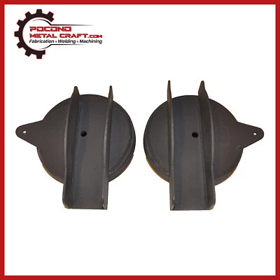 Set Rear Upper Coil Spring Bucket Mount Perch Retainer Jeep Wrangler 97-06 TJ - Image 1 of 4