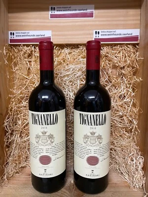 2 Fl. Tignanello Antinori Toscana 2010 mit 14%voll. und 0,75ltr. - Bild 1 von 4