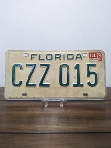 1979 Florida License Plate # CZZ015 Free Shipping - Picture 1 of 4