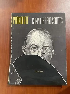 serge prokofieff book complete piano Sonatas  1956. - Picture 1 of 7