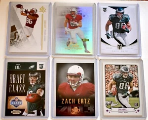 Zach Ertz RC Lot C 2013 Panini Momentum Fleer SP Contenders Eagles Cardinals - Picture 1 of 2