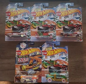 # 113 HW 2025 Happy New Years Holiday Diecast Set 5/5 - Foto 1 di 6