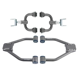 Adjustable Front & Rear Upper Camber Arms +/- 3 For 1990-1997 Mazda Miata NA - Picture 1 of 9