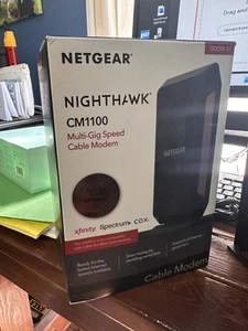 NETGEAR NIGHTHAWK CM1100 Cable Modem DOCSIS 3.1 Multi-Gig SpeedModem - Bild 1 von 1
