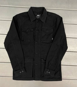 Vans Thrashers Jeansjacke Herren klein schwarz Knopfverschluss Utility - Bild 1 von 11