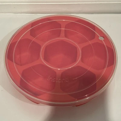 Nuevo Molde Instantáneo Silicona para Mordeduras de Huevo con Tapa Olla a Presión Accesorio Rojo Foto 1 de 4