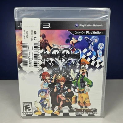 Kingdom Hearts HD 1.5 ReMIX Etiqueta Negra Sony PlayStation 3 PS3 Sellado de Fábrica Foto 1 de 4