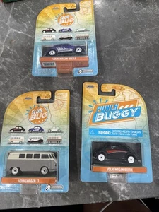 Jada Slug Bug / Punch Buggy 3 Diecast Cars Lot - Picture 1 of 1