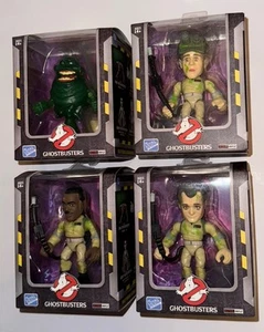 Loyal Subjects Ghostbusters 84 Action Figures Peter Ray Winston Slimer New - Picture 1 of 6