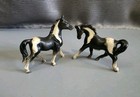  Thrifco Japan Horse Salt Pepper Shakers Porcelain  Vintage