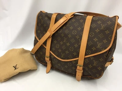 Auténtico Bolso de Hombro Louis Vuitton Vintage Monograma Saumur 40 1L080030OS Foto 1 de 4