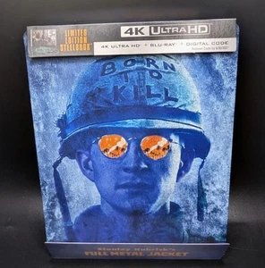 Full Metal Jacket Steelbook 4k UHD & BLU-RAY Disc Set W/NO Digital Code Like New - Picture 1 of 22