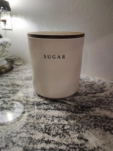 Crofton Steinzeug Zucker Steinzeug Kanister mit Holzdeckel  - Bild 1 von 8