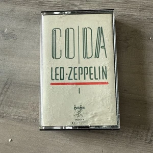Led Zeppelin Coda 1982 Vintage Cassette Tape Atlantic Records  - Picture 1 of 6