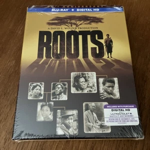 Roots 40th Anniversary Blu-ray Alex Haley 8-Episode Mini-Series Set New & Sealed - Imagen 1 de 4