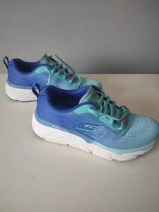Skechers Max Cushioning Turquoise And Purple Size 7 - Picture 1 of 12