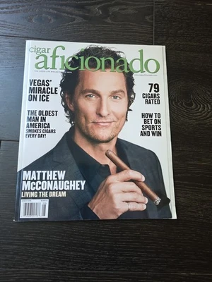 Журнал Cigar Aficionado Matthew McConaughey Living The Dream август 2018 г. - Изображение 1 из 4