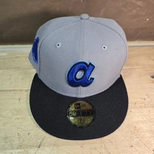 New Era 59FIFTY MLB Hat-Atlanta Braves-1972 All Star Game-7 1/2 Fitted-Wool - Picture 1 of 7