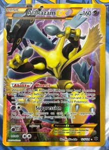 Alakazam EX (Secret) #125/124 Pokémon TCG XY - Fates Collide Rare - LP - 125/124 - Picture 1 of 2