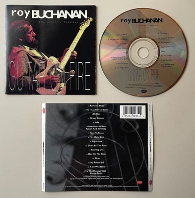 Рой Бьюкенен: «Гитара в огне», подержанный компакт-диск — (чехол для драгоценностей N0, без отслеживания USPS) - Изображение 1 из 4