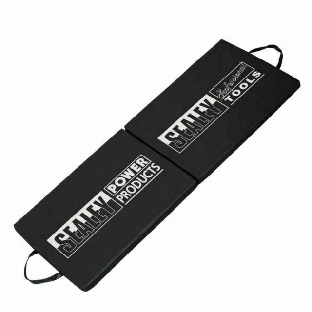 Sealey VS858 Foldable Mechanics Work Mat - Black