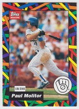 1990-93 Topps Magazine - Paul Molitor - #68 - Milwaukee Brewers