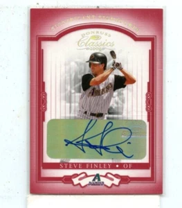 STEVE FINLEY 2004 Donruss Classics Significant Signatures Auto Autograph #D /100 - Picture 1 of 1