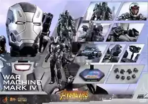 Hot Toys MMS499 D26 Avengers Infinity War Diecast War Máquina de Guerra Mark IV 4 Normal - Imagen 1 de 3
