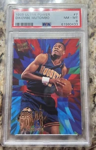 1995-96 Fleer Ultra Dikembe Mutombo Ultra Power PSA 8 Pop 1 / 1^ Nuggets HOF - Picture 1 of 3