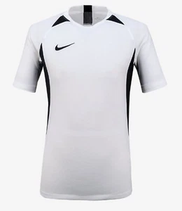 Nike Youth DRY NK Legend Kid Training White Casual Tee Shirts Jersey AJ1010-100 - Picture 1 of 4