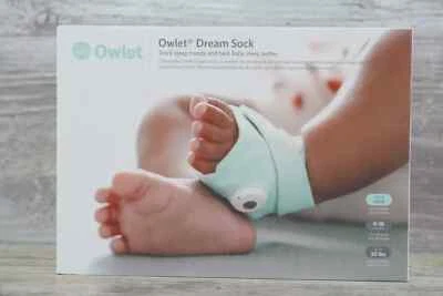 Owlet Dream Sock®  Smart Baby Monitor  - Receive Notifications - Mint NEW - Image 1 of 2