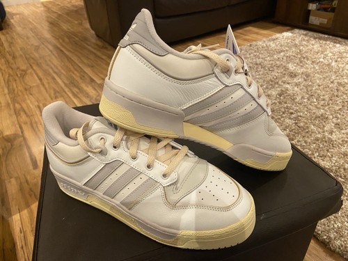 Scarpe da ginnastica uomo Adidas Rivalry Low 86 in pelle taglia UK6 5