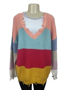 Blank Paige Women"s Multiple Long Sleeve Yard Sweater Sz L NWT - Picture 1 of 9