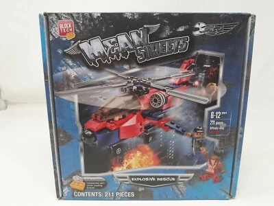 Block Tech Mean Streets Explosive Rescue - 211 pieces, New - Image 1 of 2