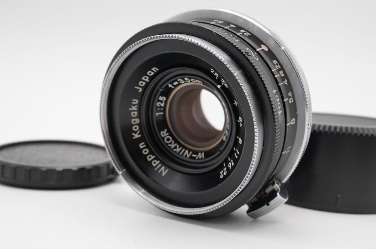 Nikon NIKKOR W Camera Lenses 35mm Focal f/2.5 Maximum Nikon NIKKOR W Camera Lenses 35mm Focal f/2.5 Maximum
