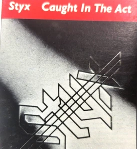 Styx - Caught In The Act - Live - 1984 Cassette Tape (F11) - Picture 1 of 4