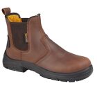 Men's Safety Boots Grafters Oily Crazy Horse Leather S3 M9509 Uk 7-13