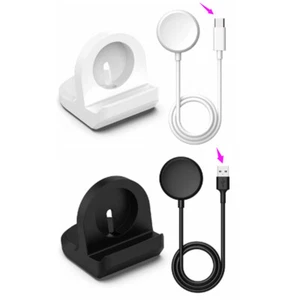For Google Pixel Smart Watch Magnetic Charging Dock USB Charger Stand - Photo 1 sur 19