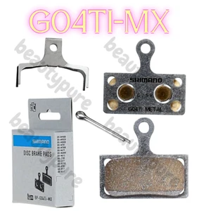 Par de pastillas de freno de disco de metal Shimano NUEVO EN CAJA G04Ti XTR BR-M9020 1 par nuevo en caja - Imagen 1 de 1