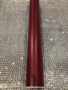 BURGUNDY Matte Vinyl Efect Vinyl Car Wrap Decal Self Adhesive Premium Grade - Picture 1 of 2