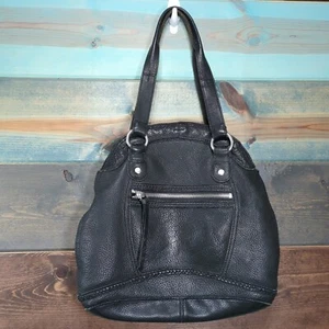 Lucky Brand Carnaby StreetBowler Tasche Umhängetasche schwarz Leder schön 189,00 $ Einzelhandel - Bild 1 von 13