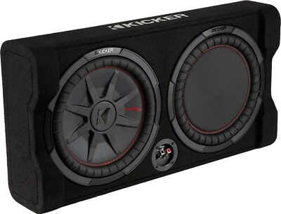 CAJA DE SUBWOOFER KICKER 48TRTP122 COCHE/CAMIÓN 12" COMPRT DELGADO DISPARO DESCENDENTE 2-OHM Foto 1 de 4