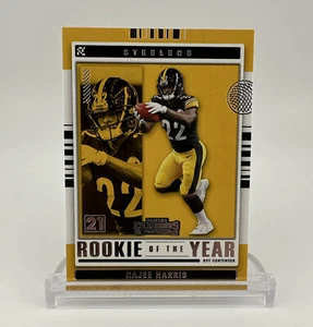 2021 Contenders Najee Harris RC Rookie of the Year #ROY-NHA Pittsburgh Steelers - Picture 1 of 7