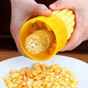Thresher Tools Remover Peeler Serrated Corn Stripper Cob Stainless Steel Home - Picture 1 of 8