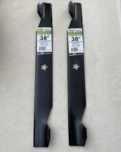 Maxpower 561715B 2 Klingen Set 38" geschnitten Handwerker Husqvarna Poulan 138497 127842 - Bild 1 von 2