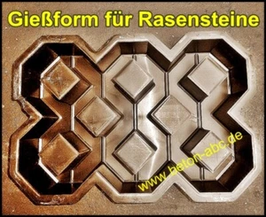 Rasenstein Giessform Nr. 293 - Schalungsform sehr stabil, wieder verwendbar - Bild 1 von 4