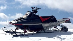 1988 Polaris Indy Snowmobile SLED Poster 24 X 18 Inch SWEET! - Picture 1 of 2